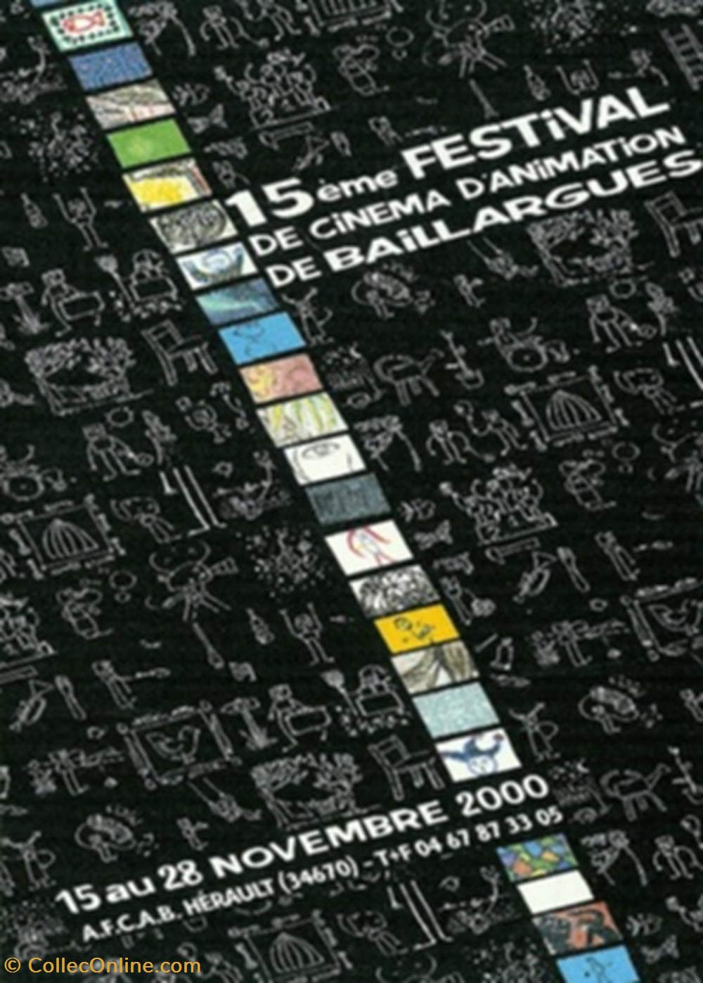cartes postales autres baillargues festival de cinema animation 2000