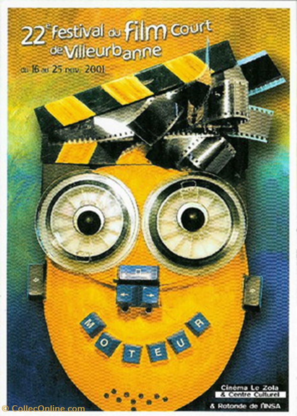 cartes postales autres villeurbanne festival du film court 2001
