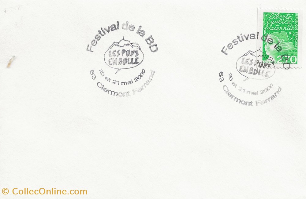 timbres clermont ferrand 30 2000 festival de la bd