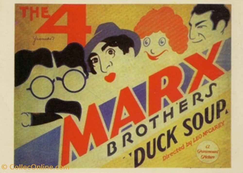 Duck soup cartes postales autres duck soup
