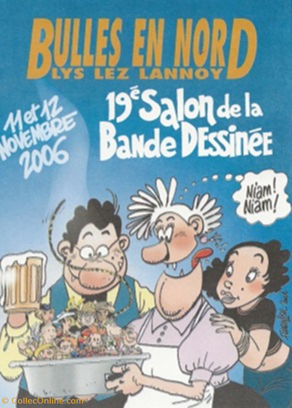 Lys-Lez-Lannoy (59) 2006 cartes postales bande dessinee lys lez lannoy 59 2006