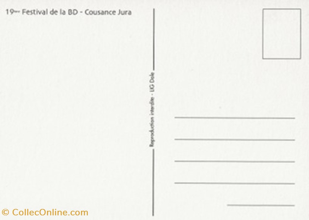 Cousance (39) 2008 cartes postales bande dessinee cousance 39 2008