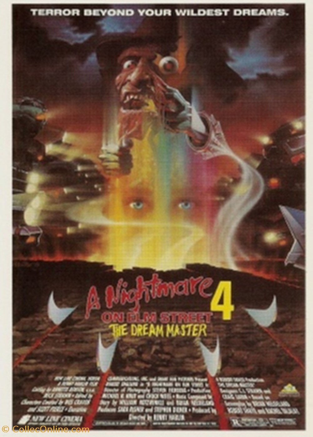 A nightmare on Elm street 4 cartes postales autres a nightmare on elm street 4