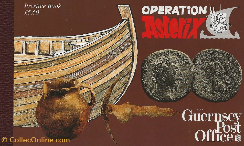 ZZZ - Guernesey 1992 Operation Asterix timbres zzz guernesey 1992 operation asterix