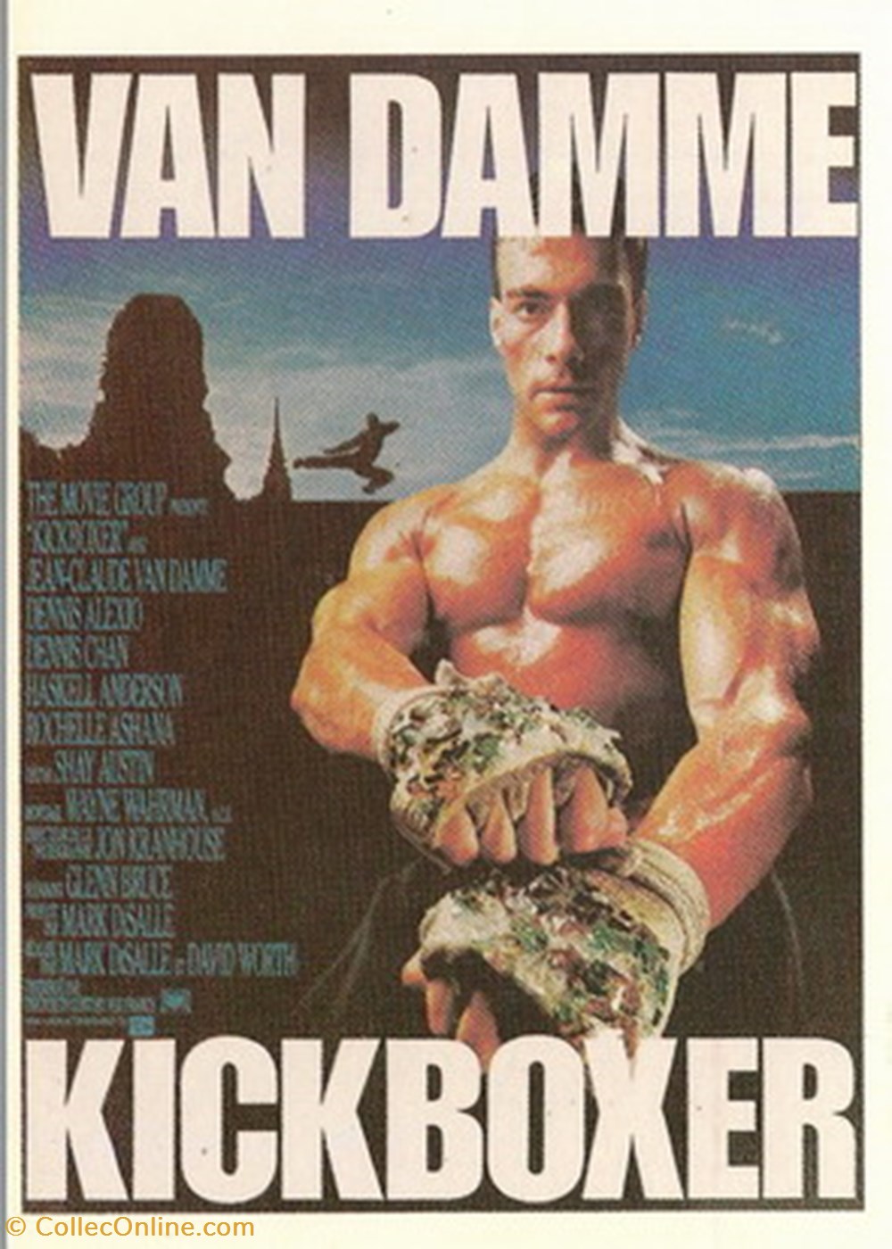 Kickboxer cartes postales autres kickboxer