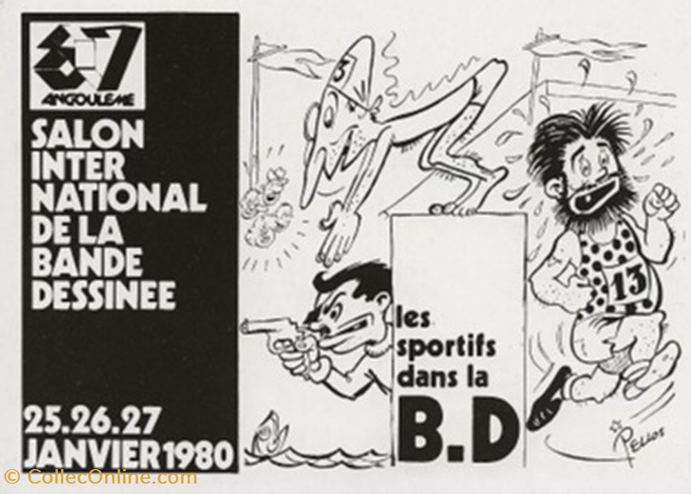 cartes postales bande dessinee angouleme 16 1980