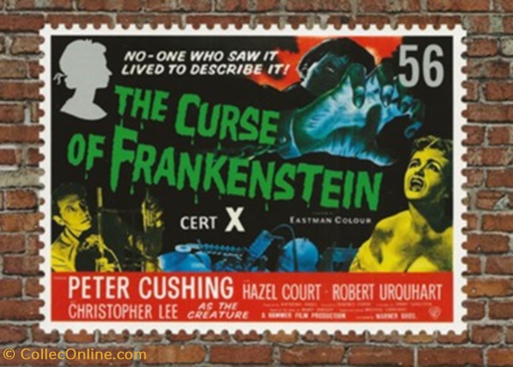 The curse of Frankenstein cartes postales autres the curse of frankenstein