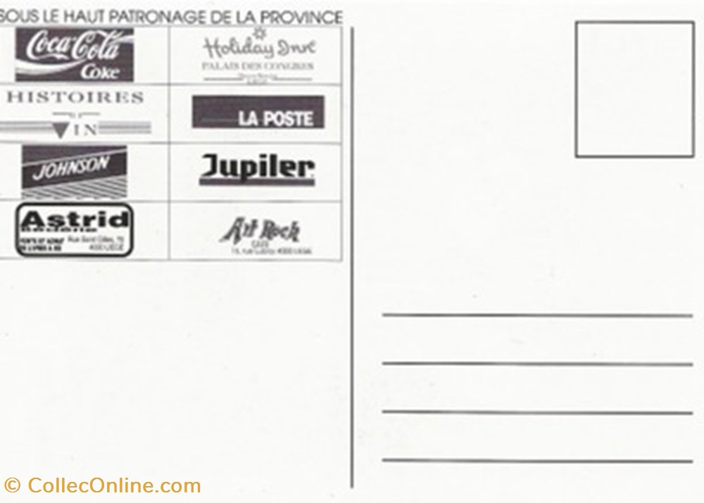 Liège (Belgique) 1993 cartes postales bande dessinee liege belgique 1993