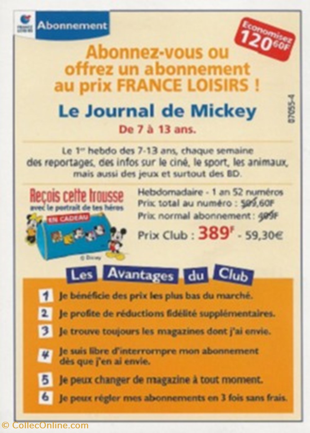 Mickey 3 cartes postales bande dessinee mickey