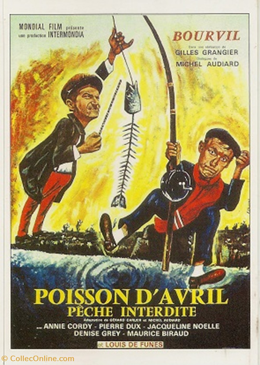 Poisson d'avril cartes postales autres poisson avril