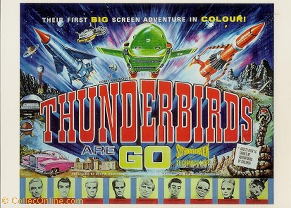 cartes postales autres thunderbirds are go