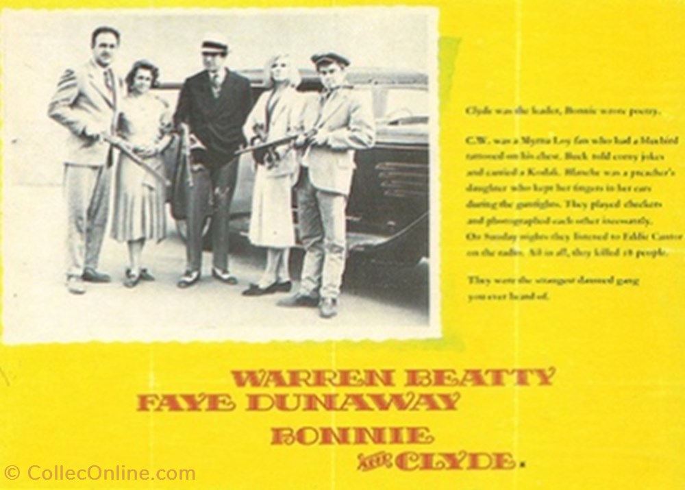 Bonnie et Clyde 3 cartes postales autres bonnie et clyde