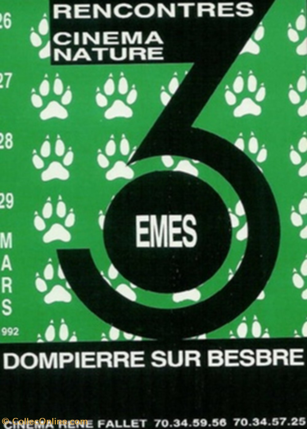 Dompierre sur Besbre Rencontres cinéma nature 1992 cartes postales autres dompierre sur besbre rencontres cinema nature 1992