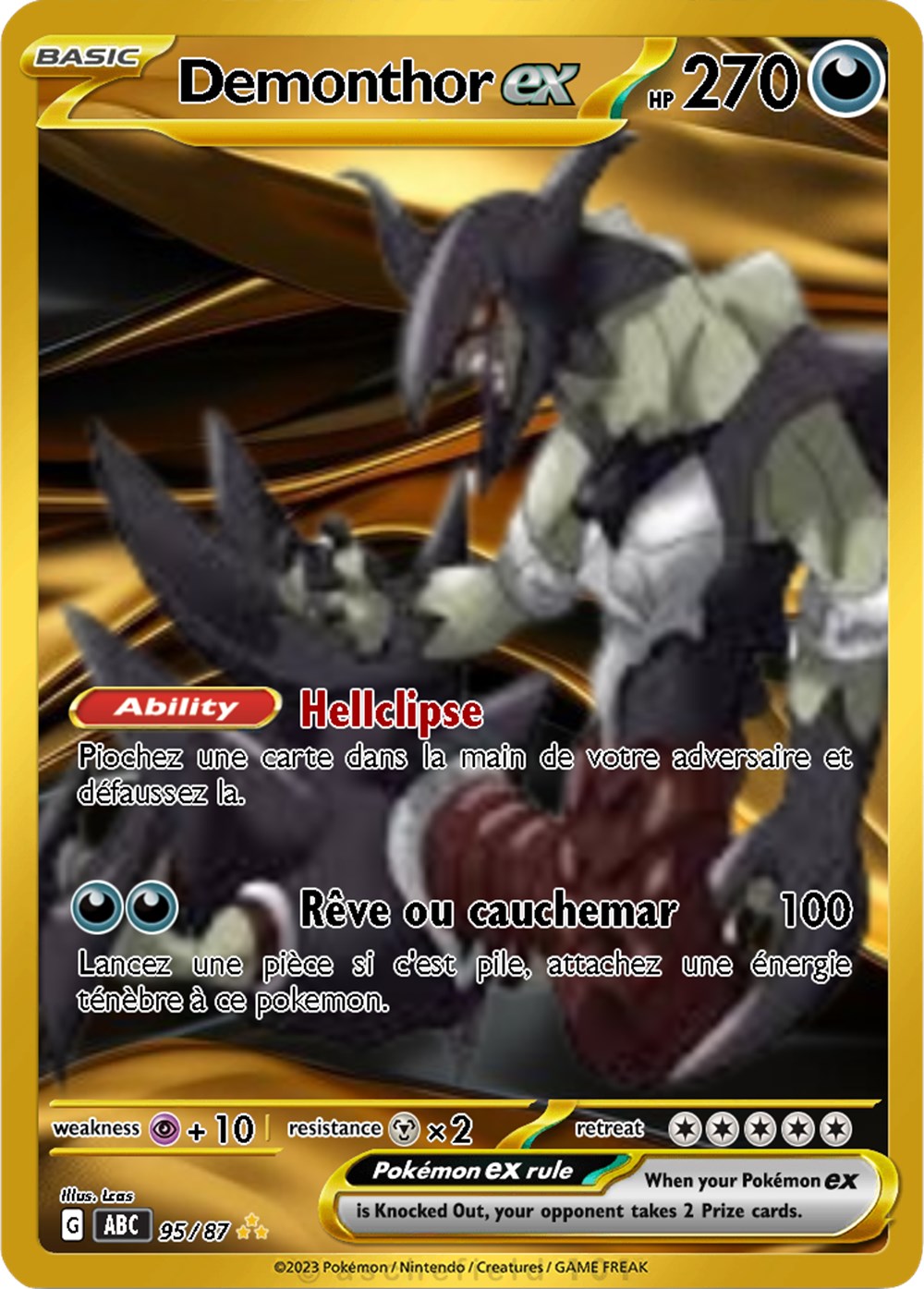 95 demonthor jeux societe jouets jeu carte a collectionner 95 demonthor