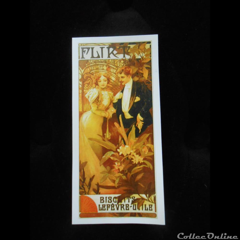 decoration magnet autocollant prague flirt alfons mucha