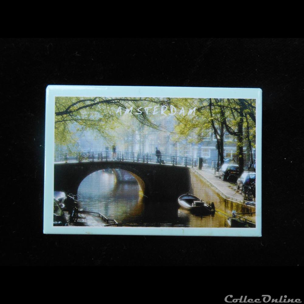 Amsterdam decoration magnet autocollant amsterdam
