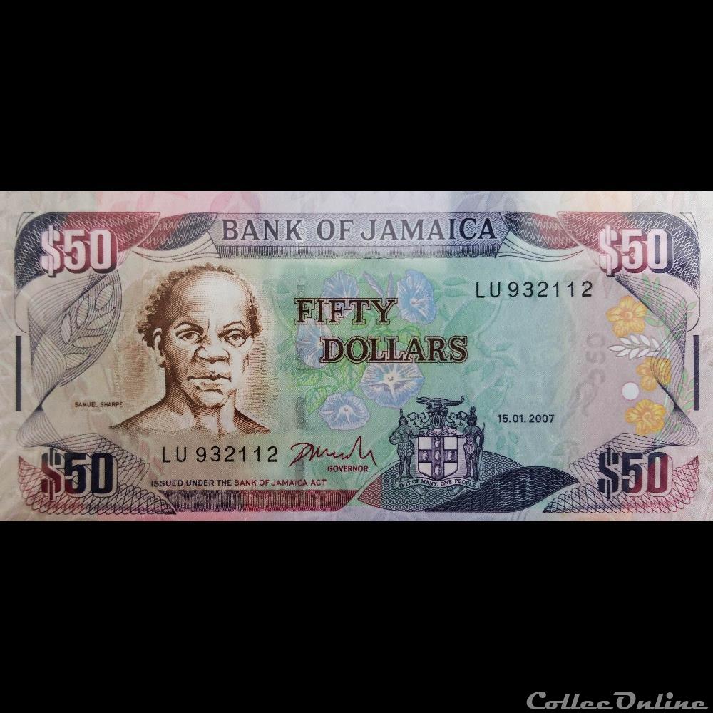 Jamaica 50 Dollars - Foreign Currency