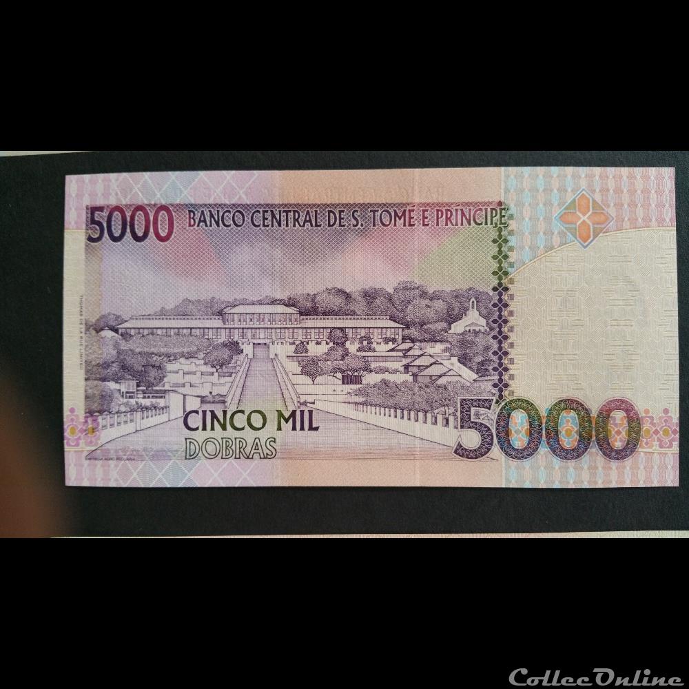 5000 Dobras billets afrique sao tome et principe 5000 dobras