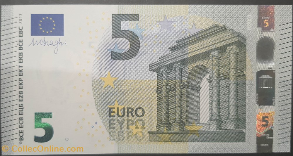 billets europe france 5 euros 2013