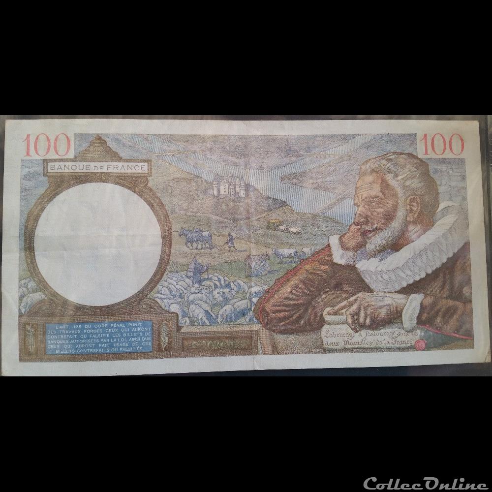 billet france haiti cent francs sh 21 9 1939 sh