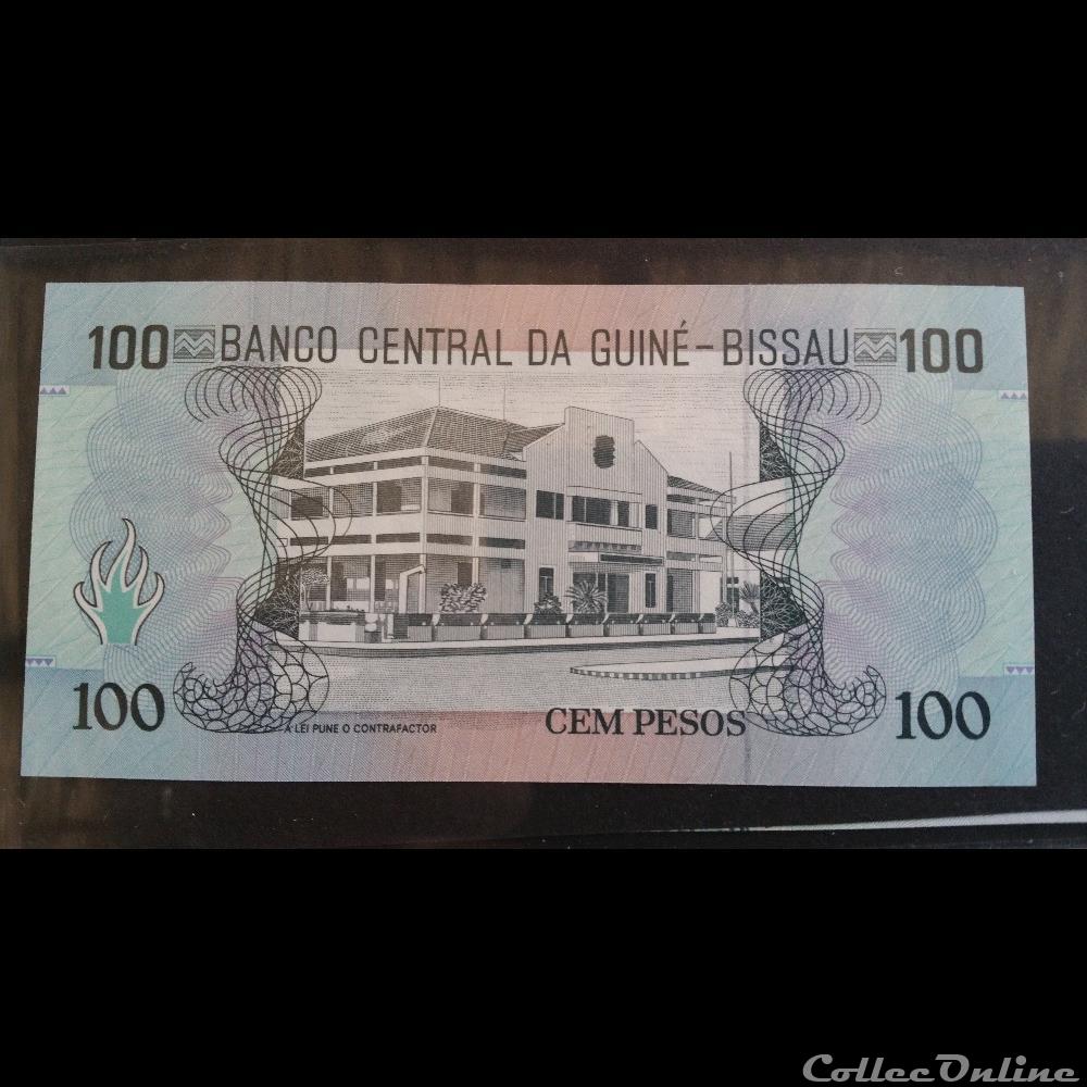 100 Pesos 1-03-1990 billet afrique guinee bissau 100 pesos 1 03 1990