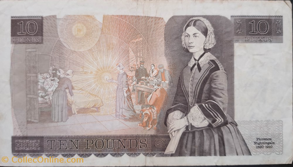 10 Livres Elisabeth II 1980-1984 billets europe royaume uni 10 livres elisabeth ii 1980 1984