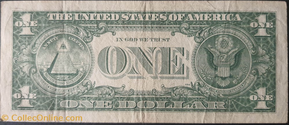 1 Dollars Type Washington 1981 billets amerique du nord etats unis 1 dollars type washington 1981
