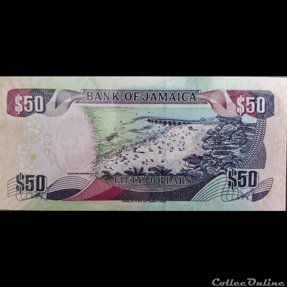 Jamaica 50 Dollars - Foreign Currency