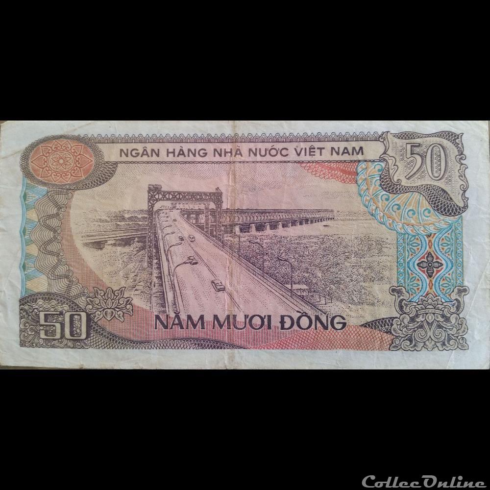 50 Dong 1985 billets asie vietnam 50 dong 1985