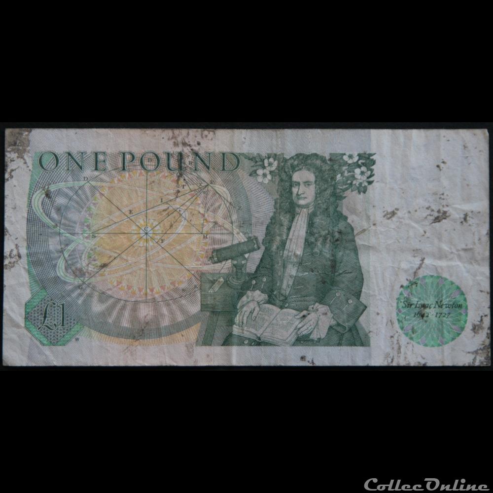 One Pound billet royaume uni thailande one pound