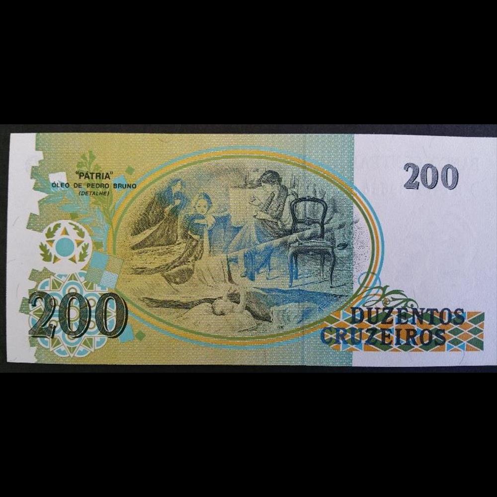 50 Cruzados Novos ÉMISSION COMMÉMORATIVE DE 1989 billet amerique du sud bresil 50 cruzados novos emission commemorative de 1989