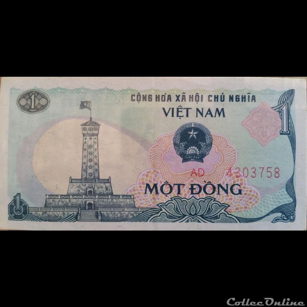 billets asie vietnam 1 dong
