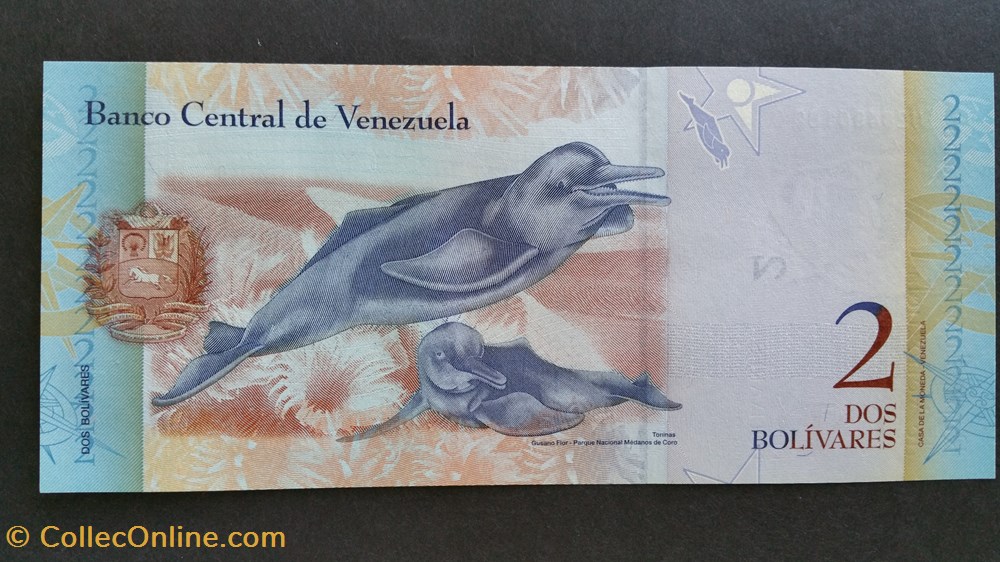 2 Bolivars 2013 Francisco de Miranda billets amerique du sud venezuela 2 bolivars 2013 francisco de miranda
