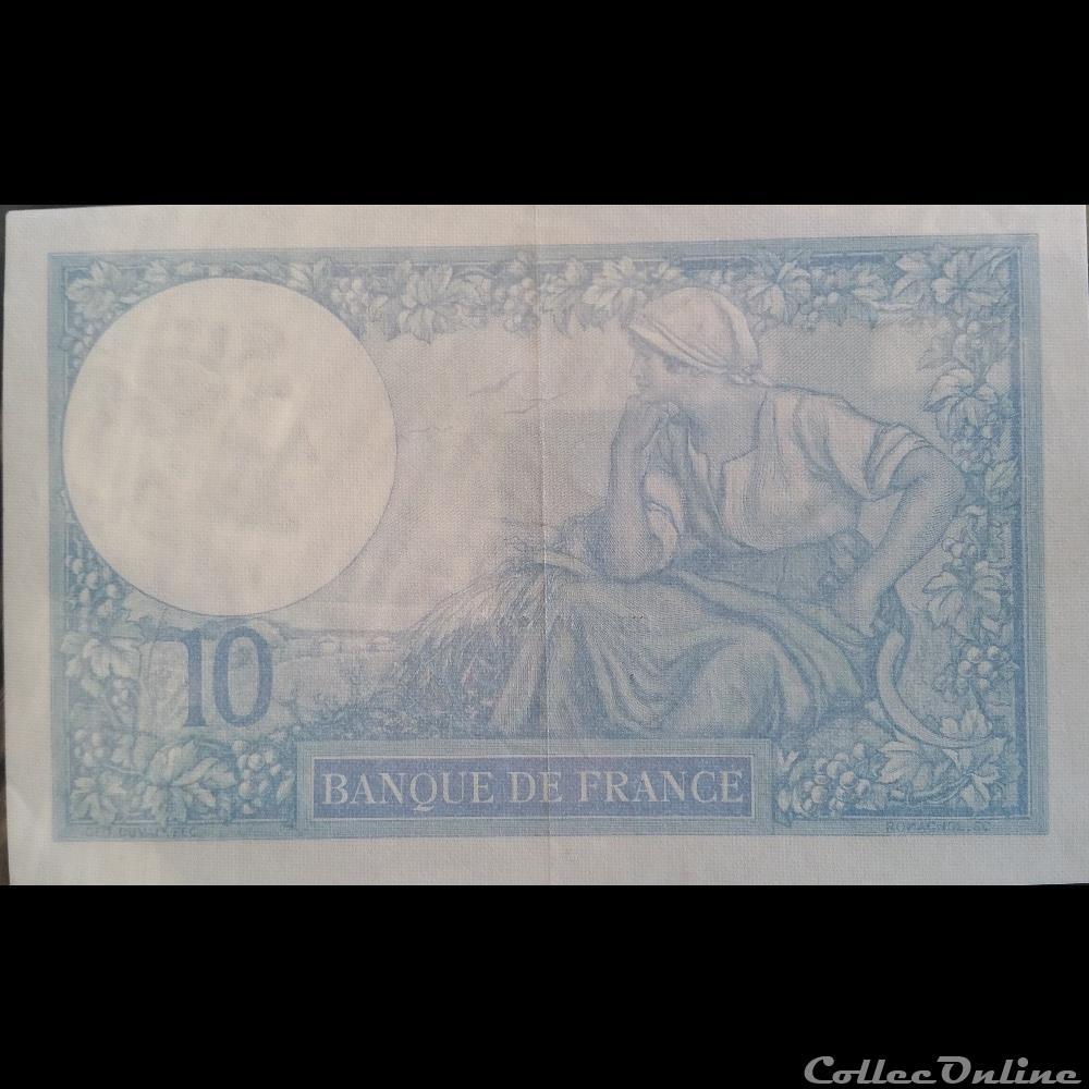 billet france haiti dix francs 7 10 1940