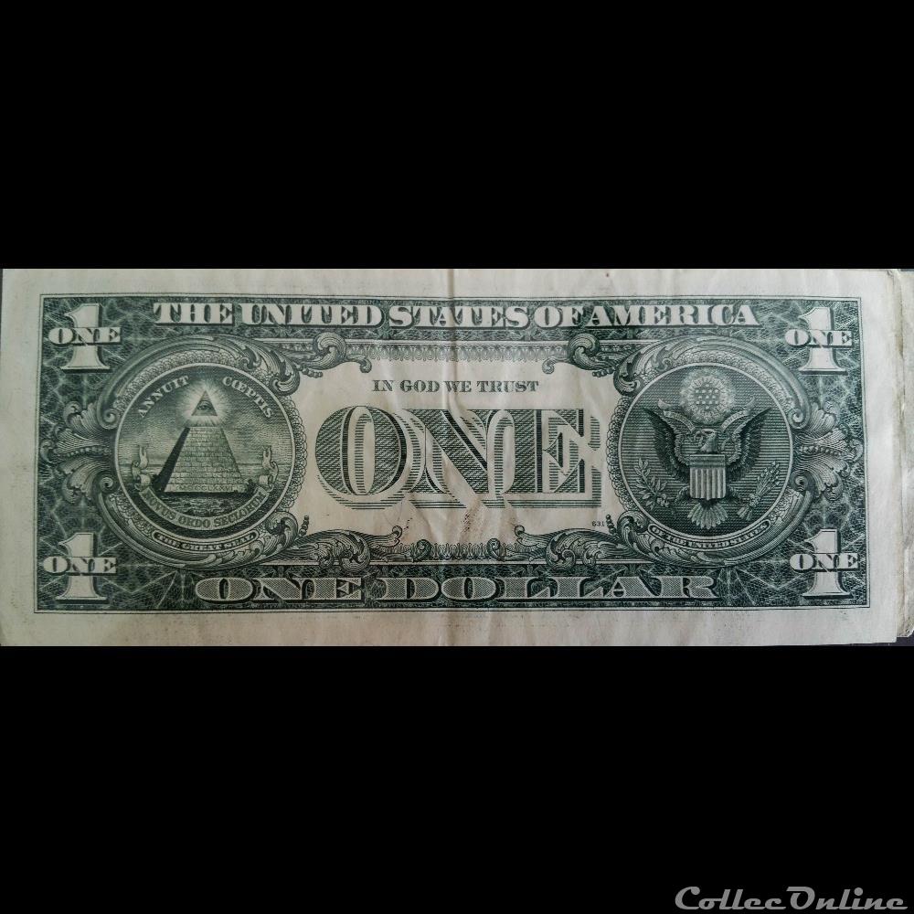 1 Dollar 1995 billet etat uni burundi 1 dollar 1995