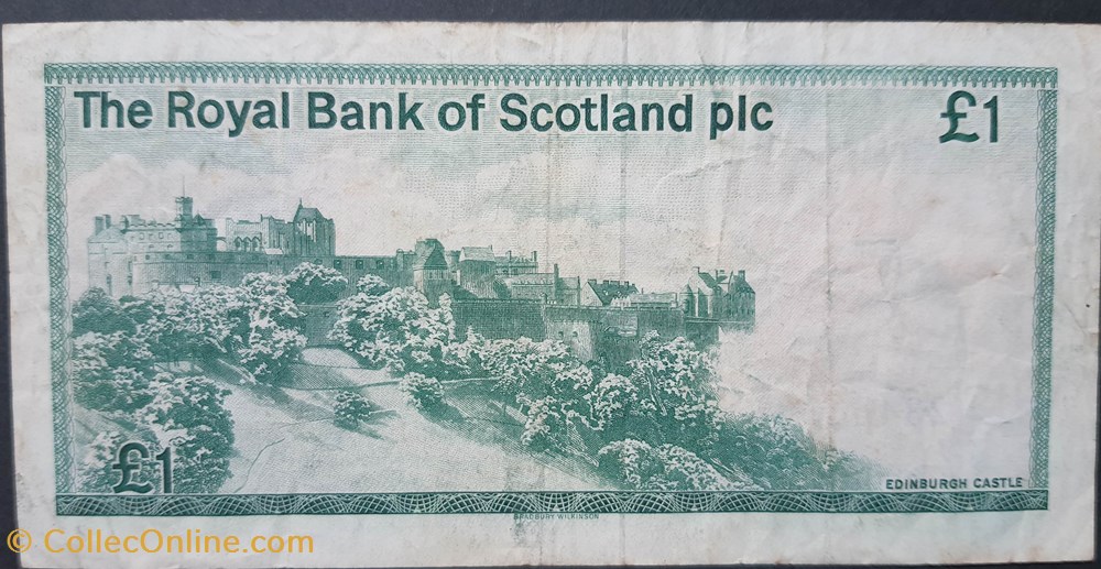 1 Pound Ecosse 01-10-1983 billets europe royaume uni 1 pound ecosse 01 10 1983