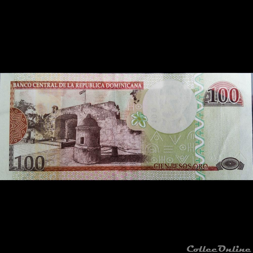 billet amerique du nord turquie 100 pesos 2010