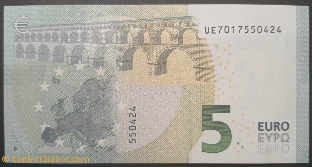 billets europe france 5 euros 2013