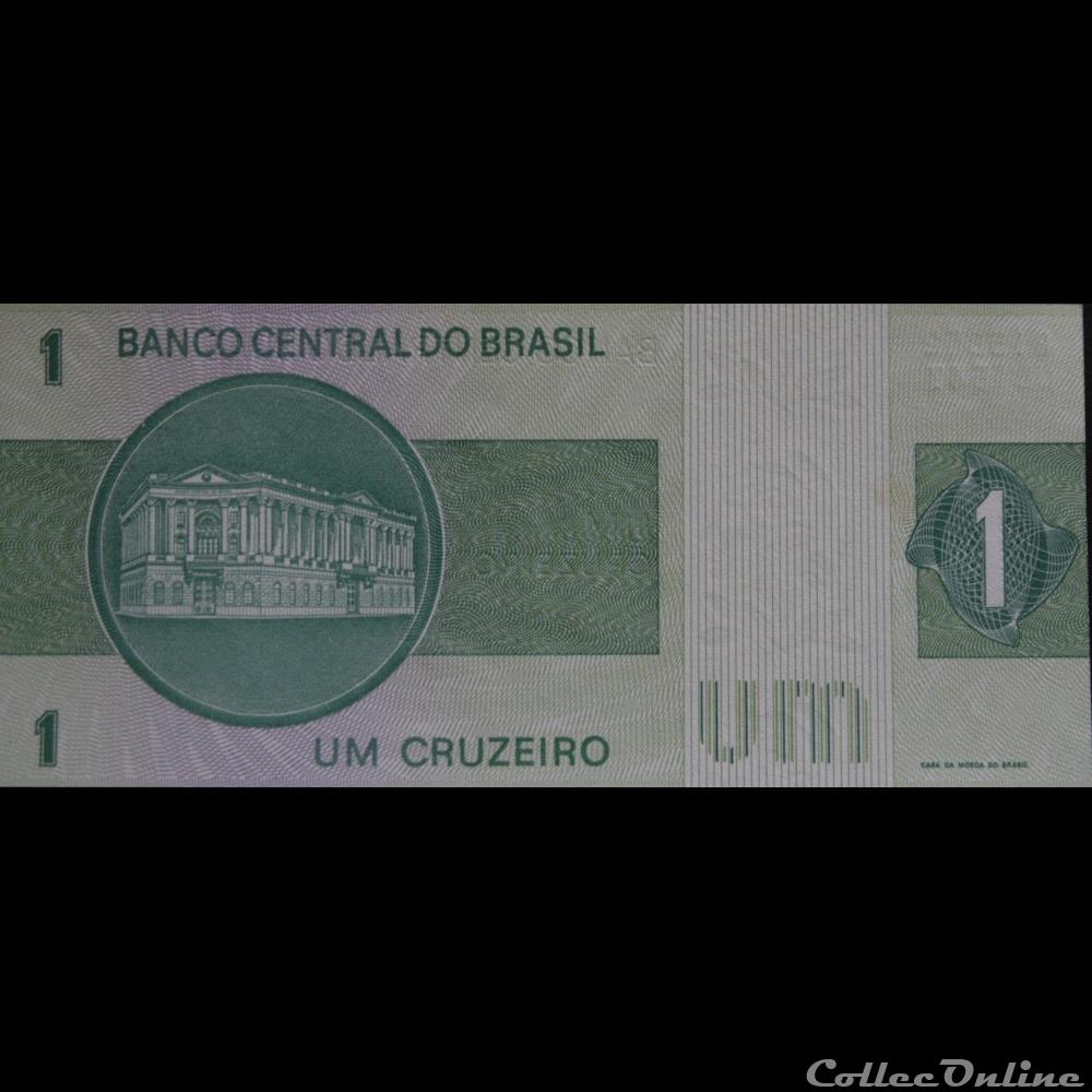 1 Cruzeiros billet amerique du sud bresil 1 cruzeiros