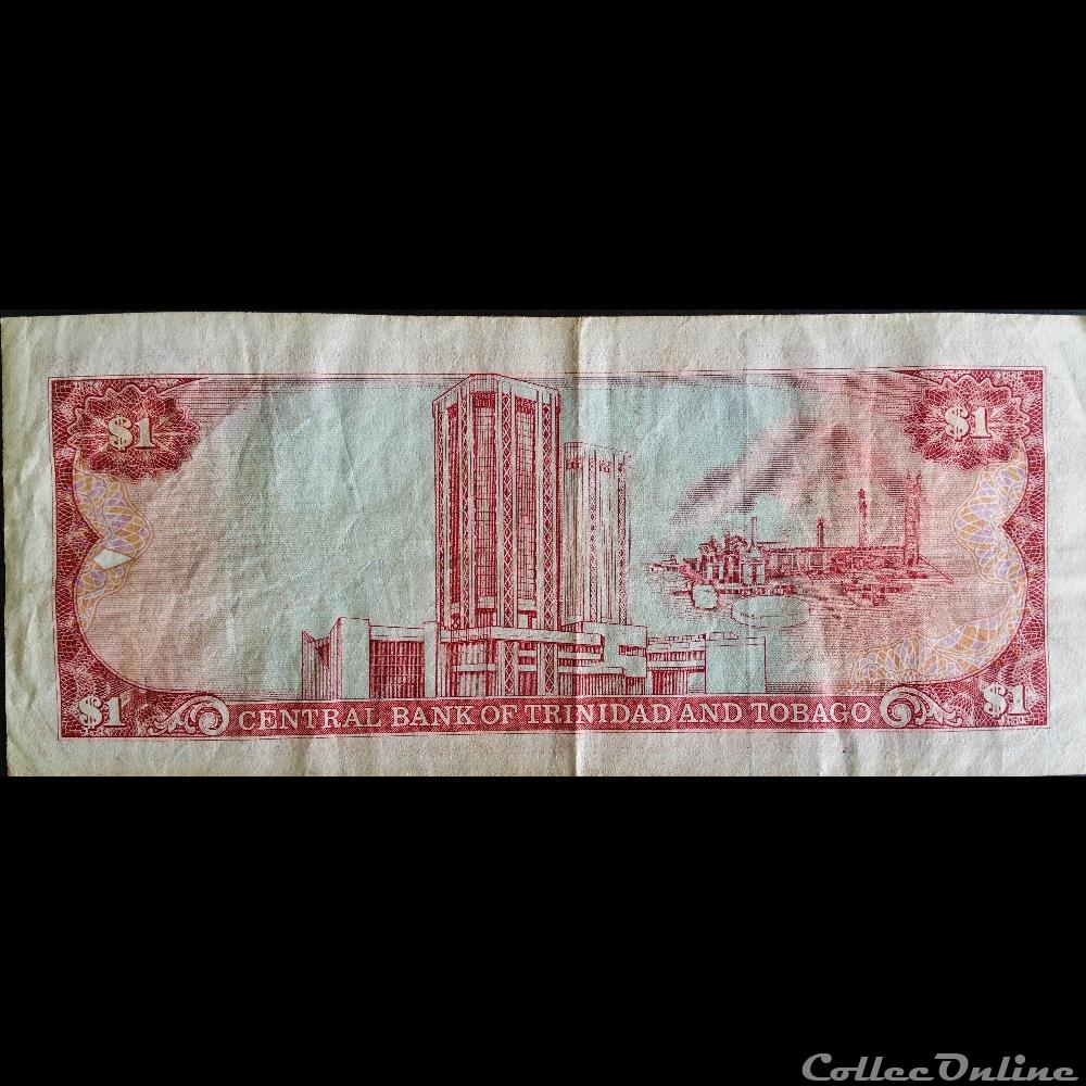 1 dollard Trinidad tobago billets amerique centrale et caraibes trinite 1 dollard trinidad tobago