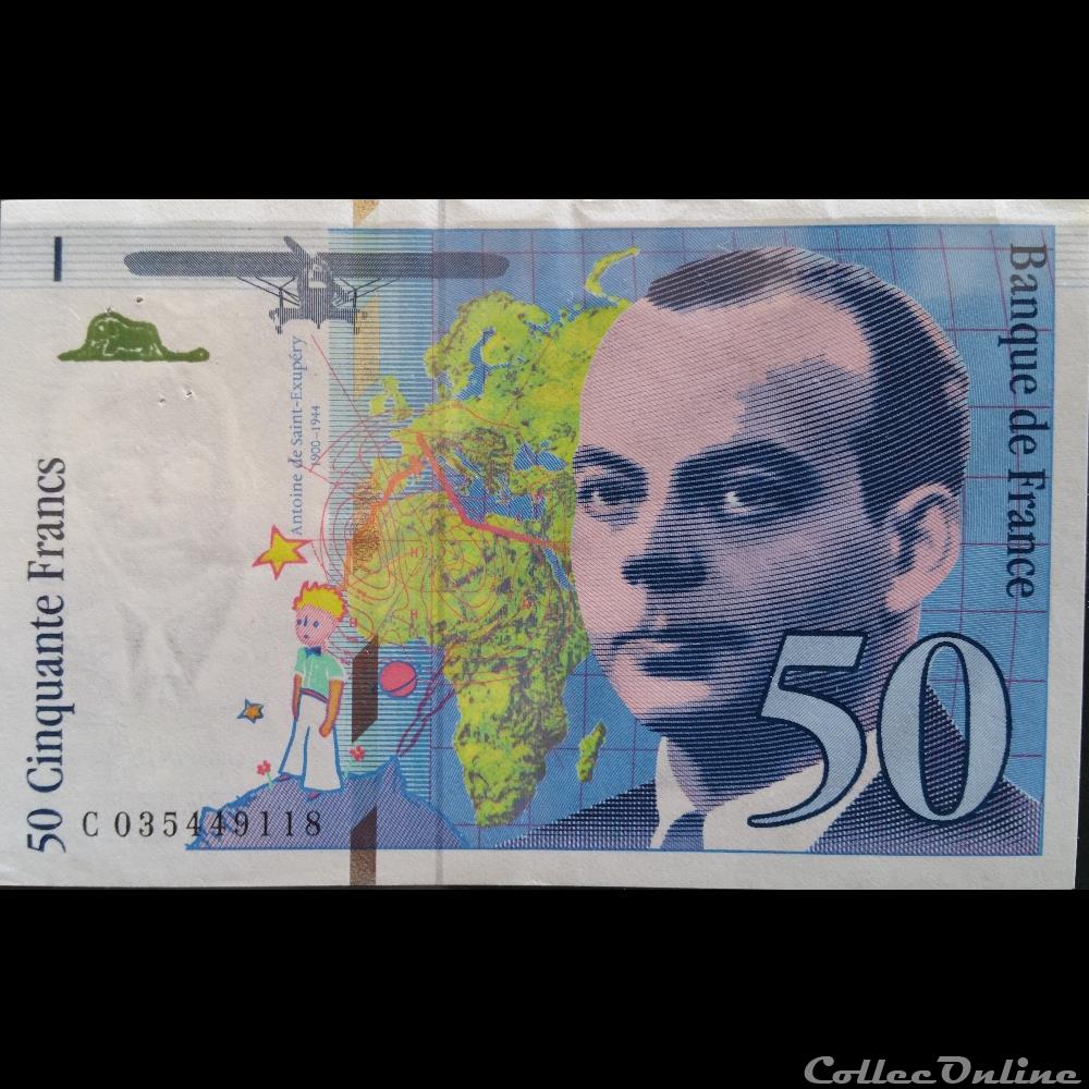 billet france nouvelle zelande cinquante francs 1997