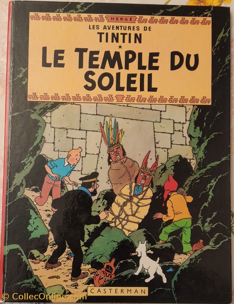 LE TEMPLE DU SOLEIL livre bd revue bande dessinee le temple du soleil