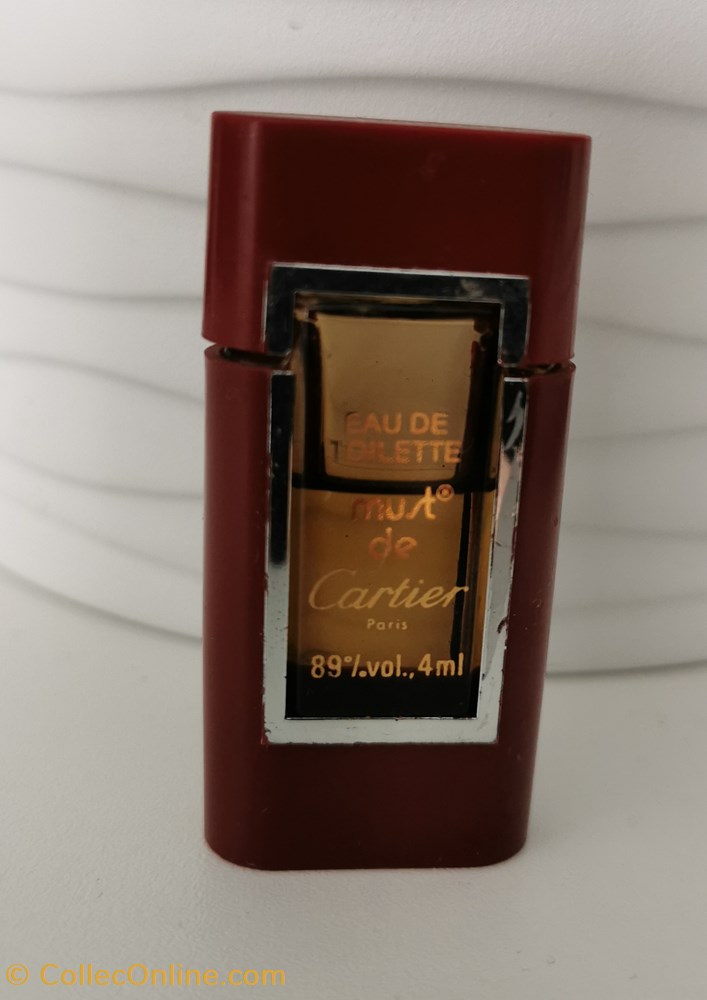 Cartier-Le must-edt 4 ml parfums beaute miniatures cartier le must edt 4 ml