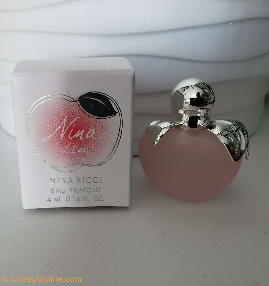 Nina Ricci-Nina l'eau-edt 4ml parfums beaute miniatures nina ricci nina eau edt 4ml