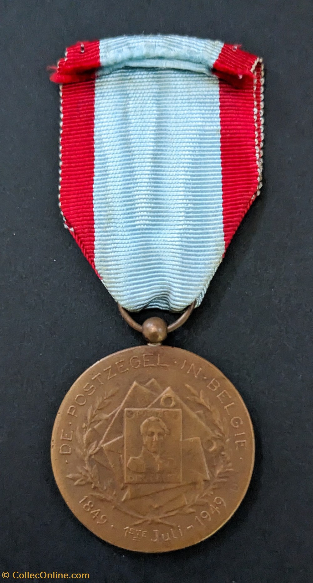 Médaille commémorative des services postaux medailles belgique medaille commemorative des services postaux