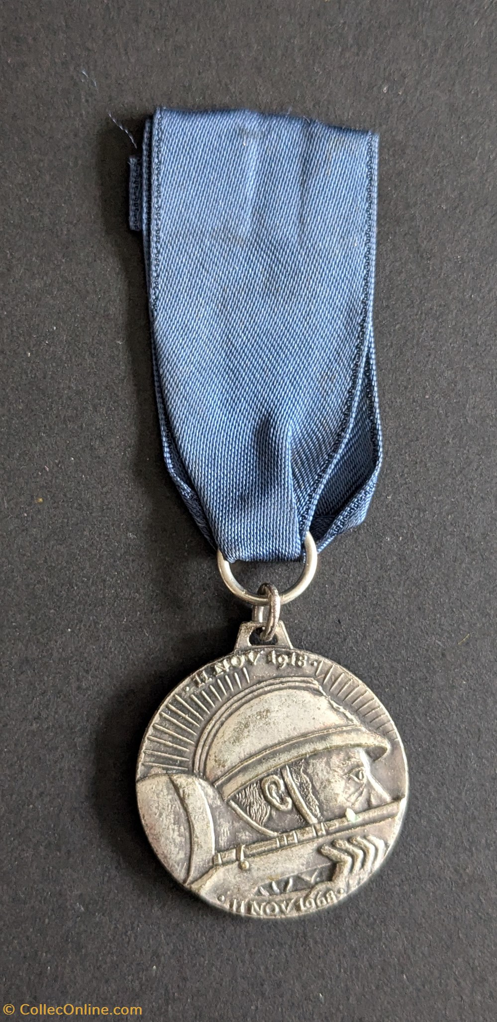 Médaille départementale du 50ème anniversaire de l'Armistice de la 1ère GM - VAL D'OISE medailles medaille departementale du 50eme anniversaire de armistice de la 1ere gm val oise