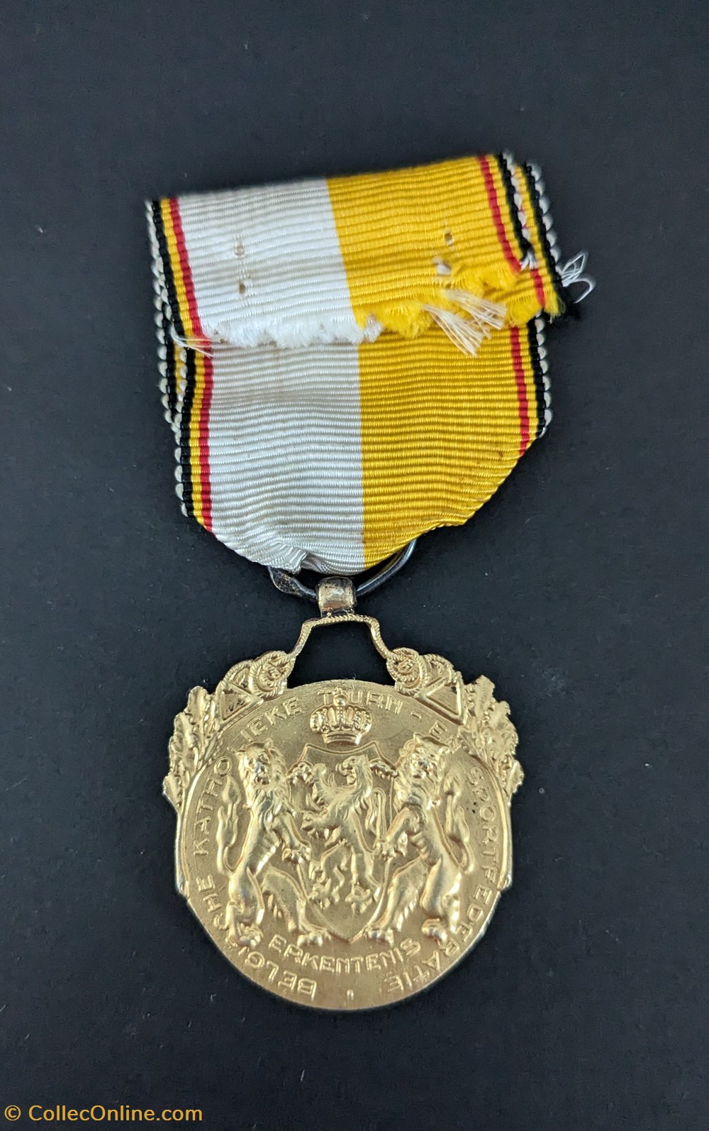 medailles belgique aps medaille de la federation catholique belge gymnique et sportive