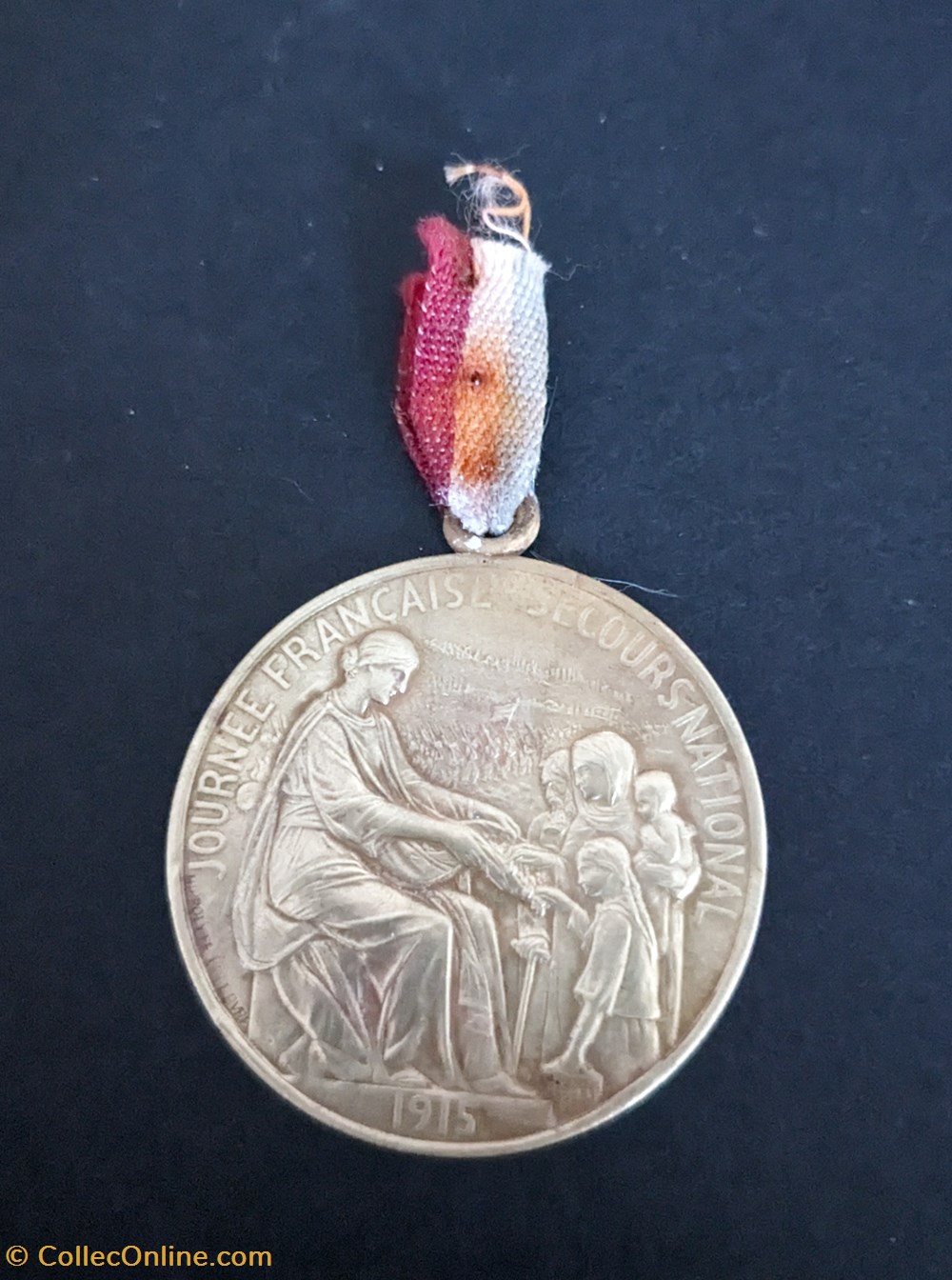medailles medaille de la journee francaise du secours national 1915