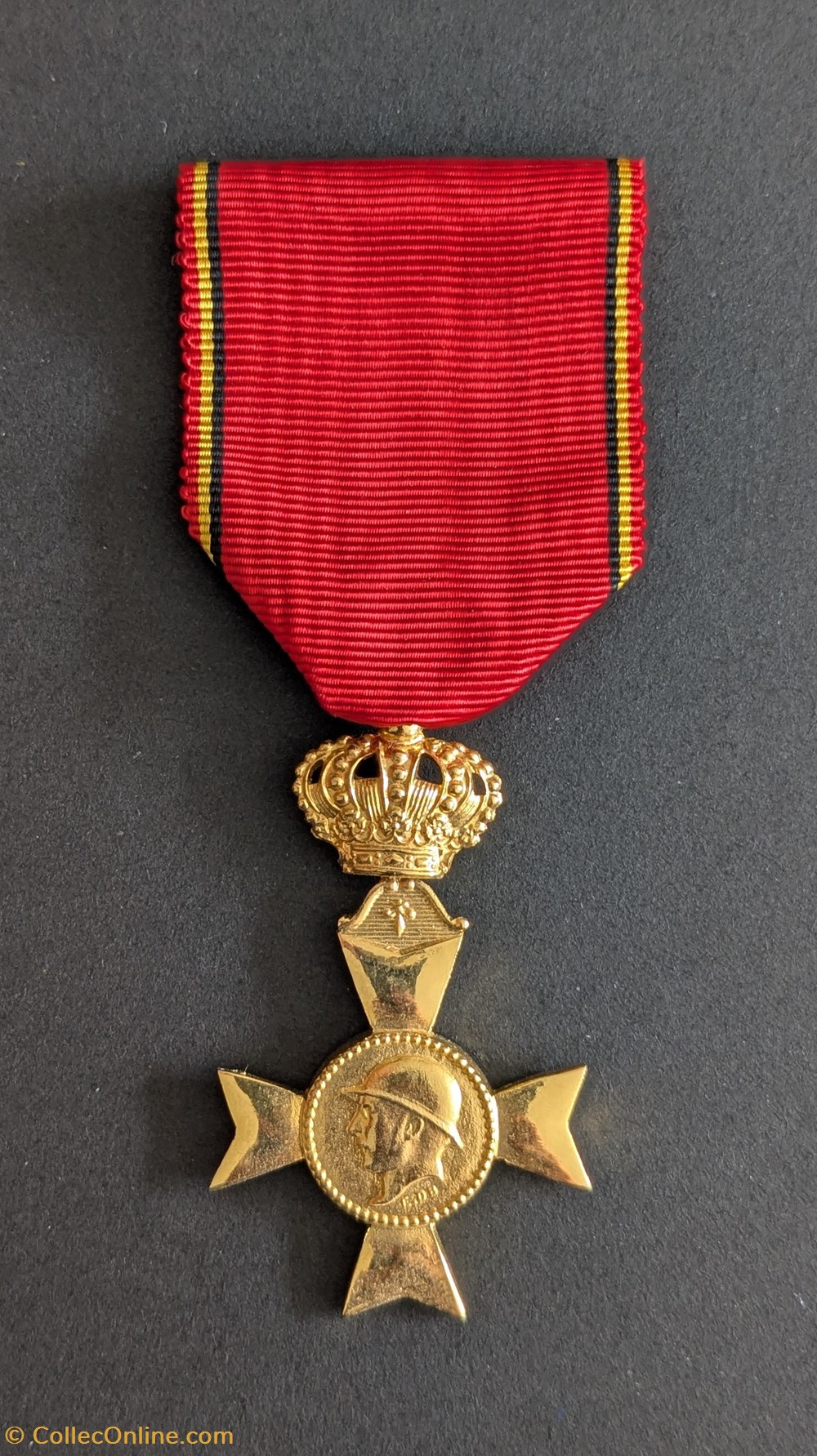 Croix de la Fédération Nationale des vétérans du Roi Albert 1er medailles belgique croix de la federation nationale des veterans du roi albert 1er