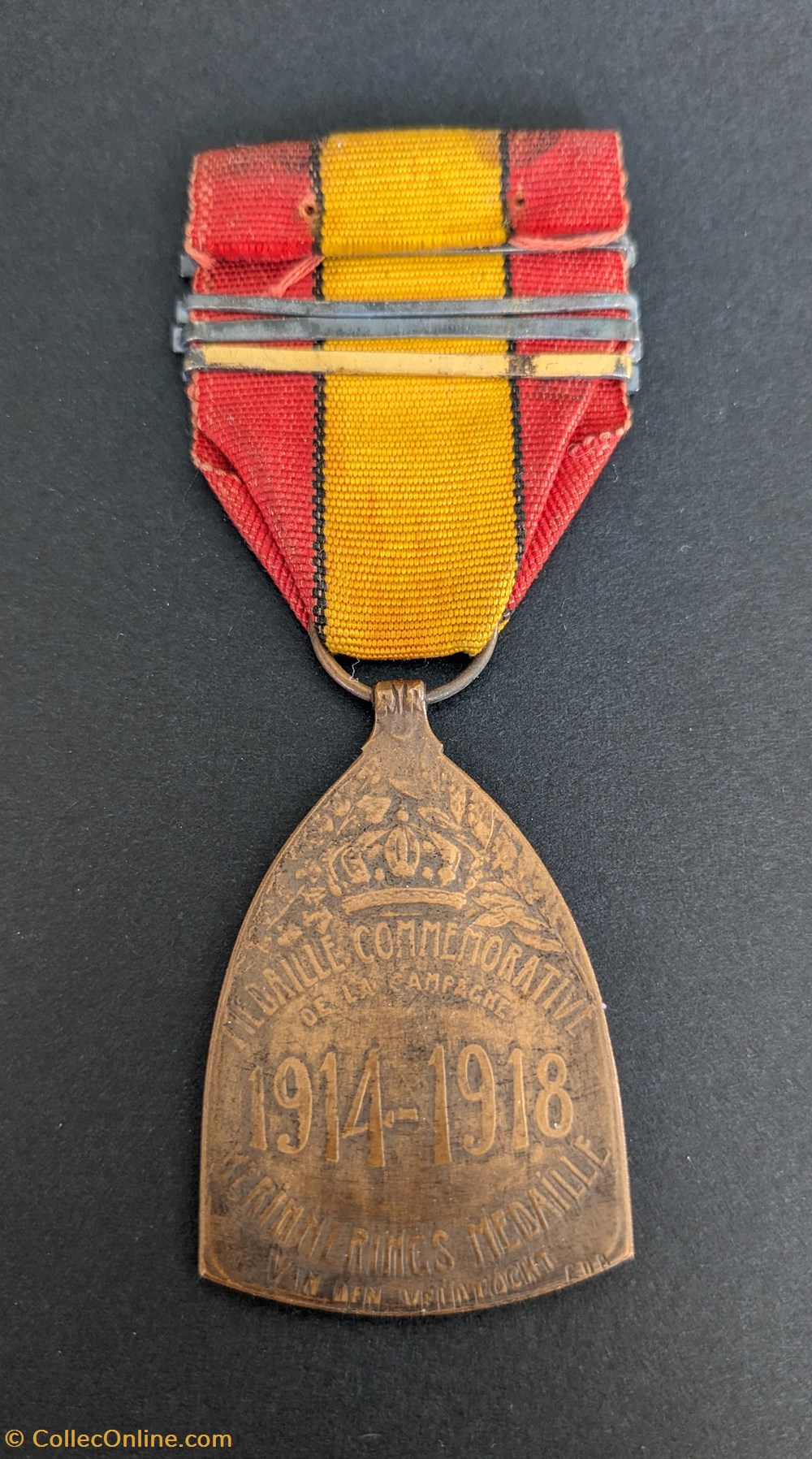 medailles belgique g1 medaille commemorative de la campagne 1914 1918